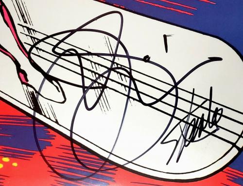 STAN LEE & JOE SATRIANI Signed MARVEL "Surfing With The Alien" Album LP PSA/DNA