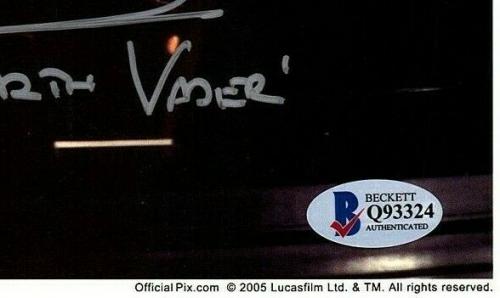DAVE PROWSE Signed "Darth Vader" STAR WARS 8x10 Official Pix Photo BAS #Q93324