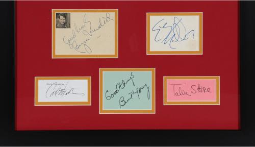 Rocky Cast Autographed Collage with Multiple Signatures - PSA