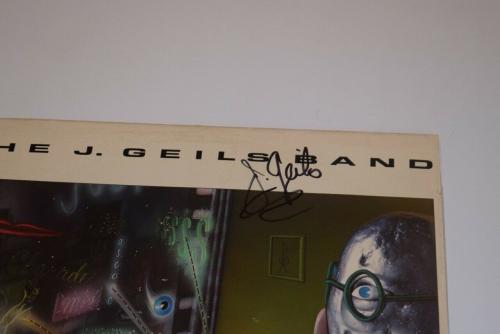 J Geils Signed Autograph The J Geils Band Freeze Frame Record Album Beckett Coa