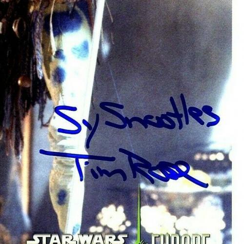 Official Pix 8x10 unsigned Photo Sy Snootles Tim Rose Star Wars CIII 