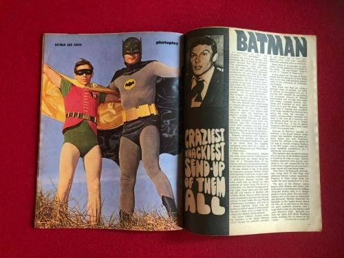 1967, BATMAN, "Photoplay" Magazine (No Label) Scarce / Vintage