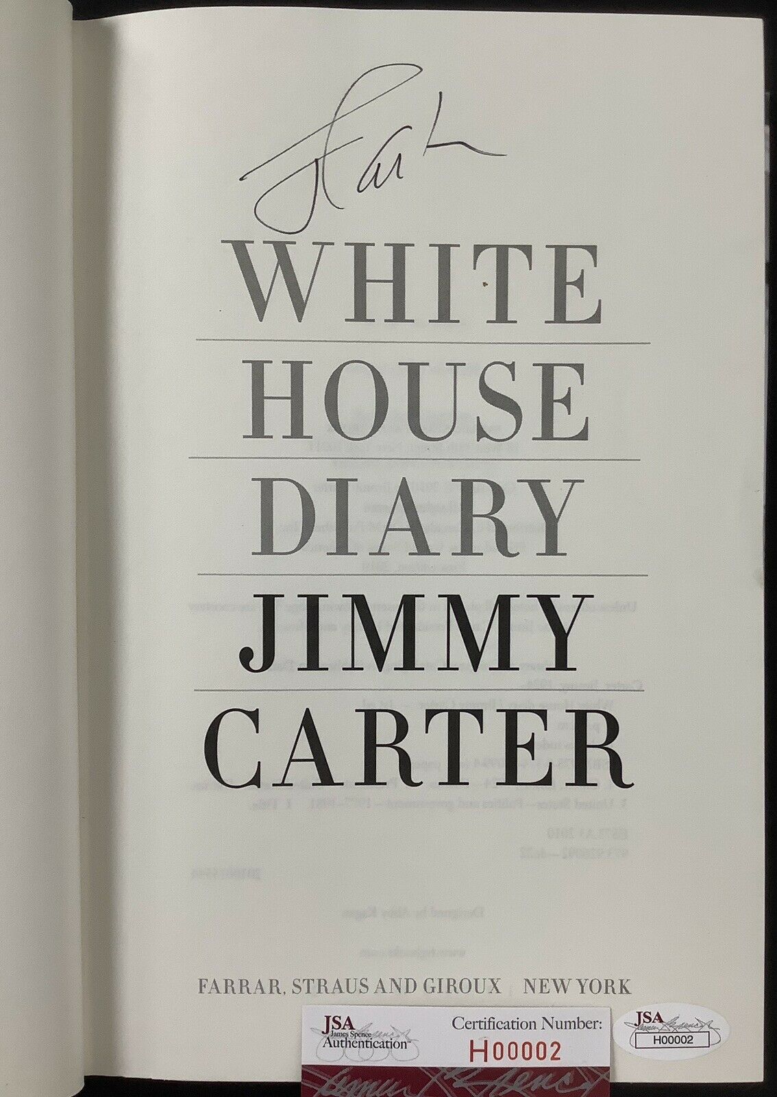 white house diary by jimmy carter