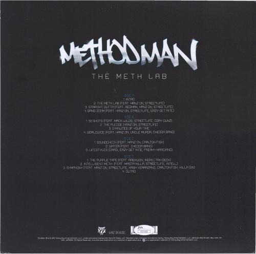 Method Man Autographed Judgement Day Album PSA Fanatics Authentic Certified 