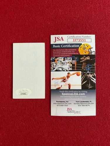 Ed Asner (Mary Tyler Moore), "Autographed" (JSA) Business Card (Scarce /Vintage)