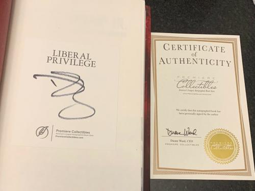 Donald Trump Jr. LIBERAL PRIVILEGE Autographed Signed book 2020 First Edition