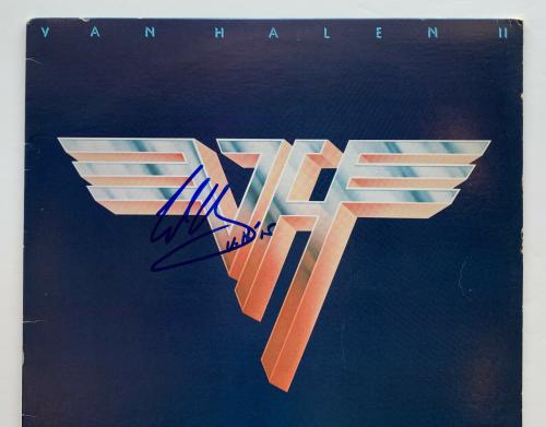 Eddie Van Halen Signed autographed Vinyl Record Album Beckett BAS + JSA COA