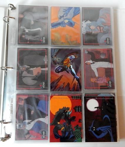 Batman Trading Card Set Lot 1994 Skybox Complete 1993 Animated Partial 4 Inserts