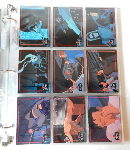 Batman Trading Card Set Lot 1994 Skybox Complete 1993 Animated Partial 4 Inserts