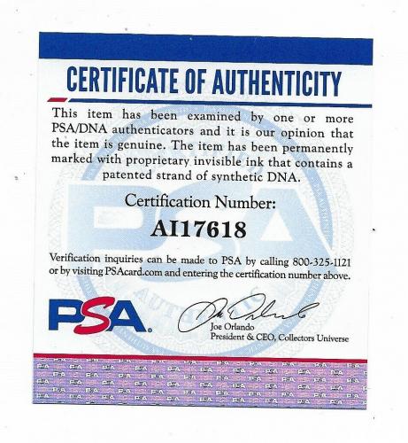Ralph Macchio Karate Kid Signed Baseball INS Wax on Wax Off Mint Autograph PSA