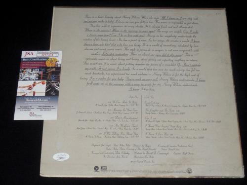 Nancy Wilson Autographed Record Album (i Know I Love Him) - Jsa Coa!