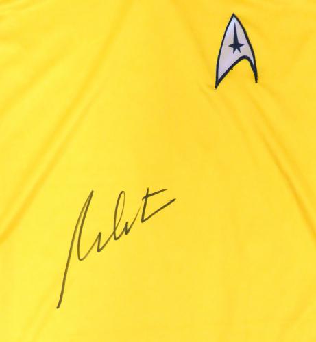 William Shatner Autographed Framed Star Trek Uniform Shirt JSA Stock #185077