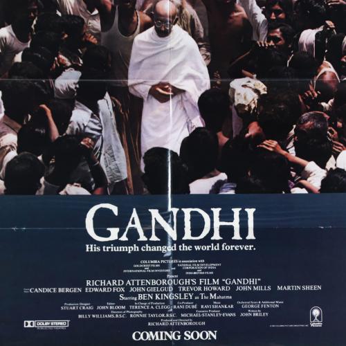 Gandhi One Sheet Movie Poster