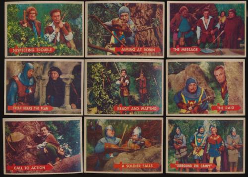 1957 Topps Robin Hood  EXMT avg nr complete set 59/60 cards mid/high grade 60248 Graded