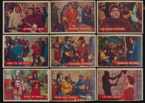 1957 Topps Robin Hood  EXMT avg nr complete set 59/60 cards mid/high grade 60248 Graded