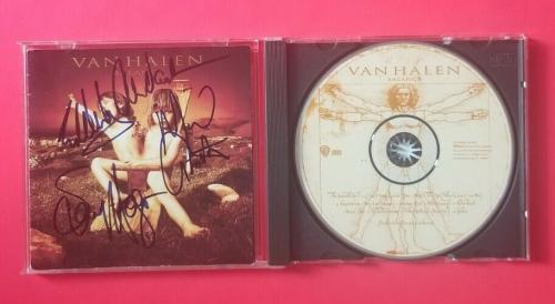 Eddie Van Halen +3 Complete Signed "balance" Cd Album Certified With Jsa Loa Coa