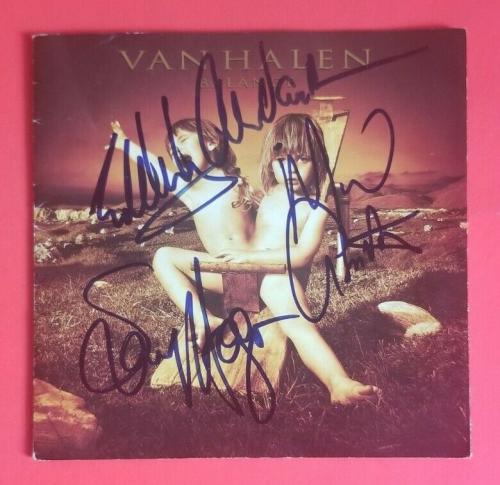 Eddie Van Halen +3 Complete Signed "balance" Cd Album Certified With Jsa Loa Coa