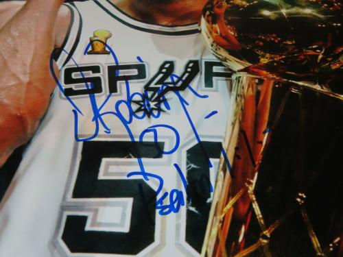 David Robinson Signed San Antonio Spurs 11x14 Photo Autographed PSA/DNA COA 1A
