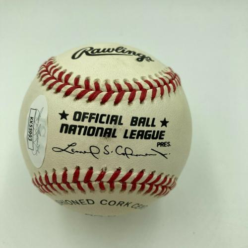 Walter Koenig Signed Autographed Major League Baseball With JSA COA