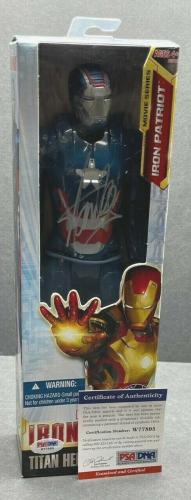 Stan Lee Signed  Marvel Iron Man  Patriot Action Figure PSA W77895
