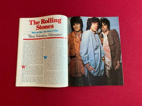 1976, Rolling Stones,"CIRCUS" Magazine (No Label) Scarce / Vintage (Mick Jagger)
