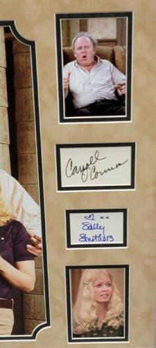 All In The Family Cast Signed Autographed Collage Photo Framed BAS LOA A90793