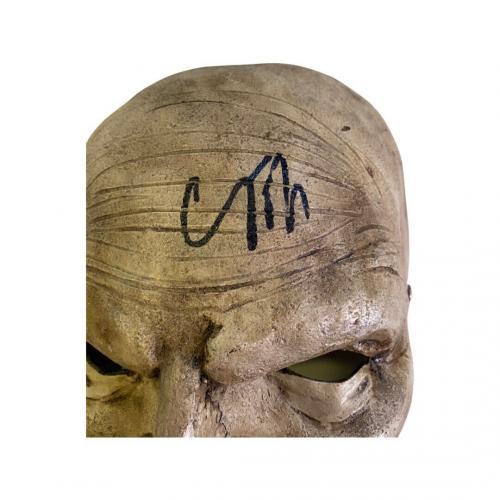 Corey Taylor Signed Slipknot Fibreglass Mask Gray Chapter Beckett Witness COA