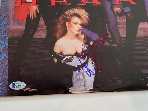 Nancy Wilson Signed Autographed Heart Self Titled Vinyl Record Album Beckett COA