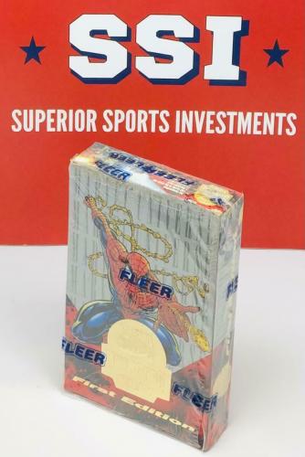 1994 Fleer Spider-Man First Edition Marvel Universe Trading Cards Box