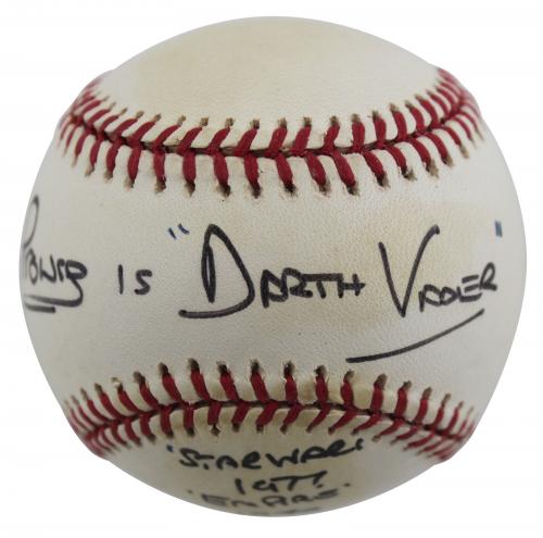 David Prowse Star Wars Multi-Inscribed Signed Coleman Onl Baseball BAS #AA03569