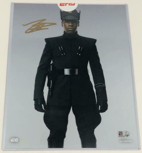 Topps Star Wars 8x10 Authentic Autograped John Boyega Photo
