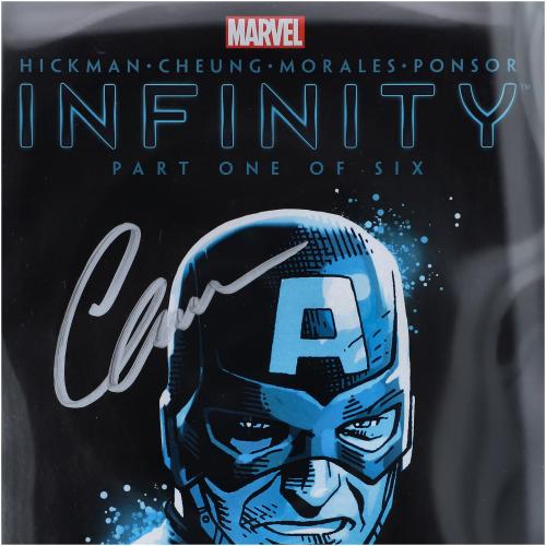 Chris Evans Captain America Autographed Infinity #1 Comic Book - CGC Graded 7.5