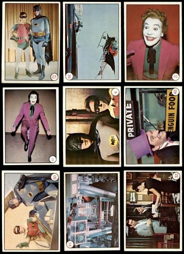 1966 Topps Batman Color Complete Set - Premier 6.5 - EX/MT+
