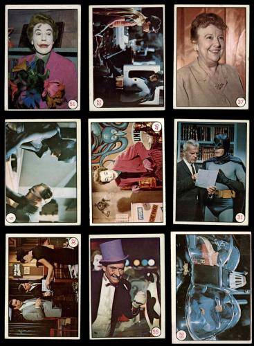 1966 Topps Batman Color Complete Set 5 - EX