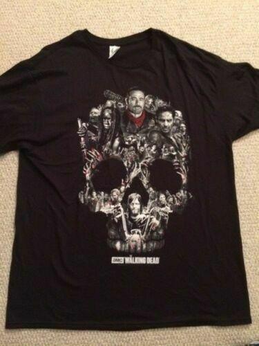 Walking Dead T-shirt      Awesome Graphics       Rick+negan+darryl      Size Xl
