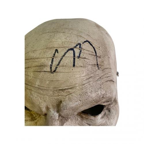 Corey Taylor Signed Slipknot Fibreglass Mask Gray Chapter Beckett Witness COA