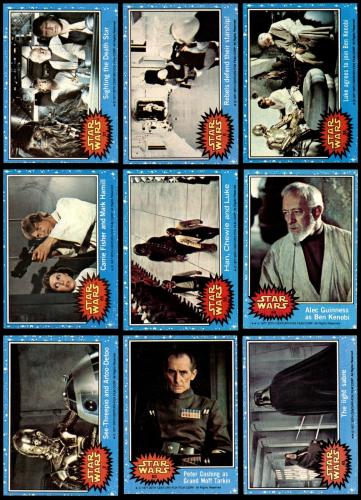 Topps 1977 Star Wars Series One Complete Set (Blue Border) 7 - NM