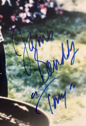 James Gandolfini Signed Photo 16x20 Actor Tony Sopranos Cigar Autograph Mob JSA