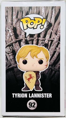 Peter Dinklage Signed Game of Thrones "Tyrion" Funko Pop #92 BAS Beckett Witness