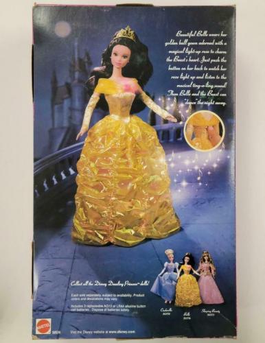 Paige O'Hara Voice of Belle signed Beauty and the Beast Doll Figure PSA Sticker