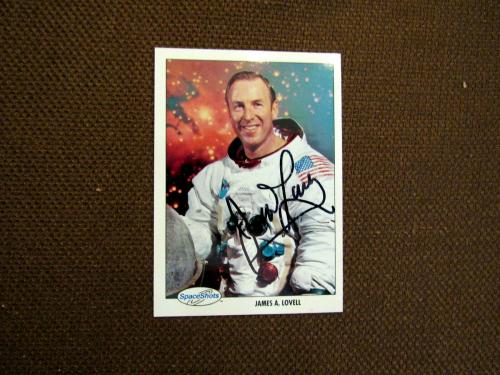 James Jim Lovell Apollo 13 Astronaut Signed Auto L/e Space Shots 51 Card Jsa Gem