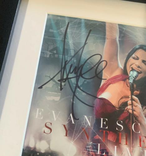 Amy Lee Evanescence Signed Autographed Framed CD Display Beckett Certified 