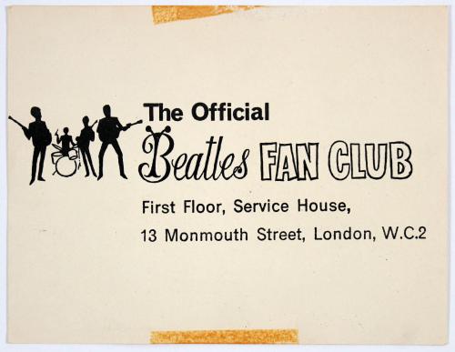 Beatles (4) Lennon, McCartney, Harrison & Starr Signed 4.25x5.5 Photo Card JSA