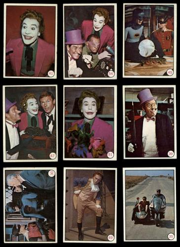 1966 Topps Batman Color Complete Set 6 - EX/MT