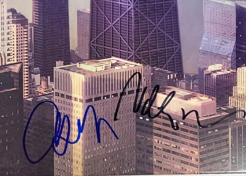 Foo Fighters signed Album group sonic highways chi taylor hawkins beckett loa