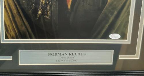 Norman Reedus Signed Autographed 11x14 Photo Framed Walking Dead WP468054
