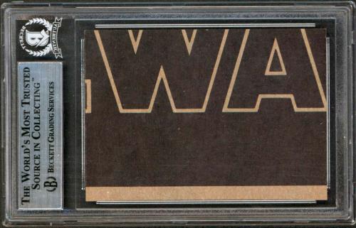 Anthony Daniels Star Wars "C-3PO" Signed 1977 Star Wars #34 Card BAS Slabbed