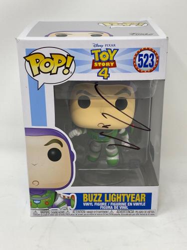 Tim Allen Signed Autograph Buzz Lightyear Funko Pop Toy Story 4 #523 Beckett COA