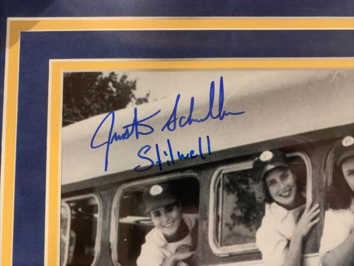A League of Their Own No Crying in BB 16x20 Photo Cast Signed  by 9  JSA 163883 