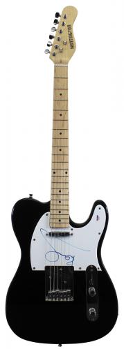 Paul McCartney Beatles Signed Black Electric Guitar PSA/DNA #S02251